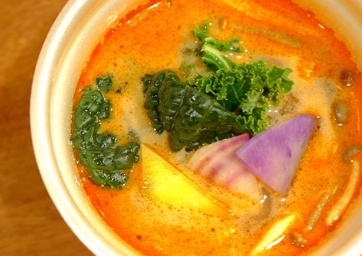 15種類のお野菜が入ったスープと黒毛和牛ミスジのしゃぶしゃぶ弁当